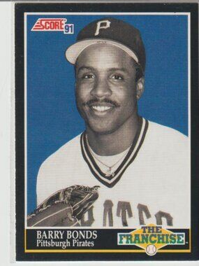 Barry Bonds 1991 Score The Franchise Pittsburgh Pirates #868